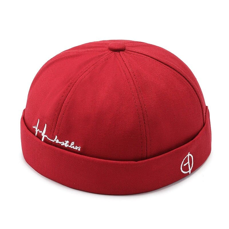 casquette docker rouge