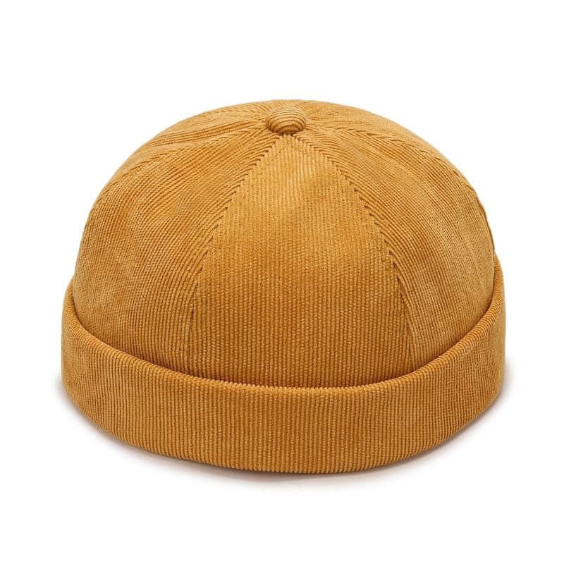 casquette docker jaune