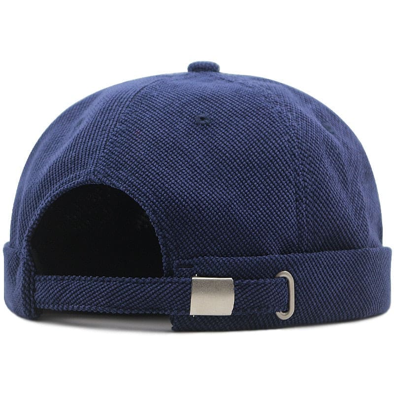 Docker casquette bleue