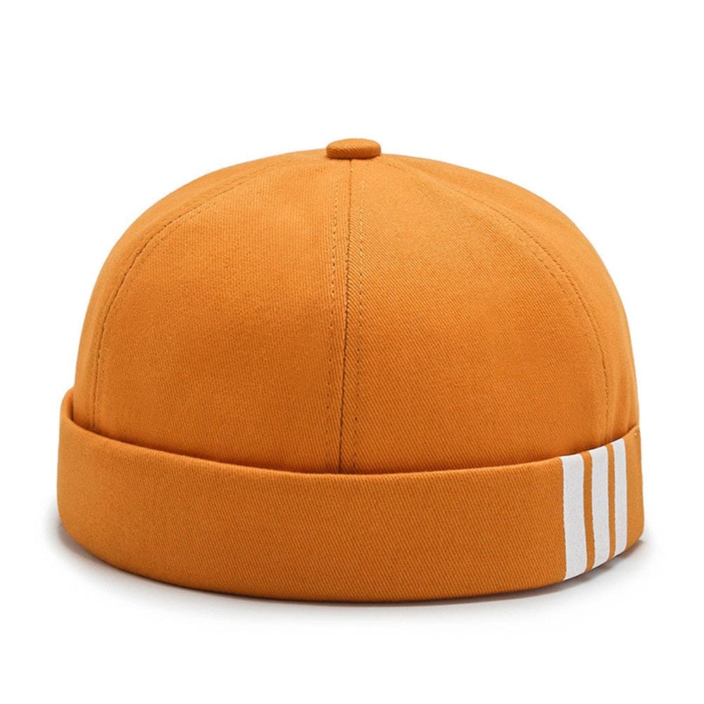 casquette docker jaune